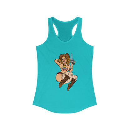 Ill! Artestry 6 Finger Suzy Women's Racerback Tank Top