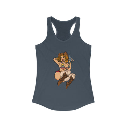 Ill! Artestry 6 Finger Suzy Women's Racerback Tank Top