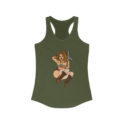 Ill! Artestry 6 Finger Suzy Women's Racerback Tank Top