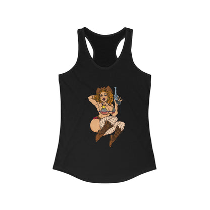 Ill! Artestry 6 Finger Suzy Women's Racerback Tank Top