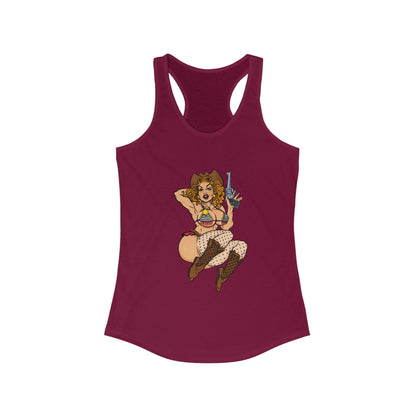 Ill! Artestry 6 Finger Suzy Women's Racerback Tank Top
