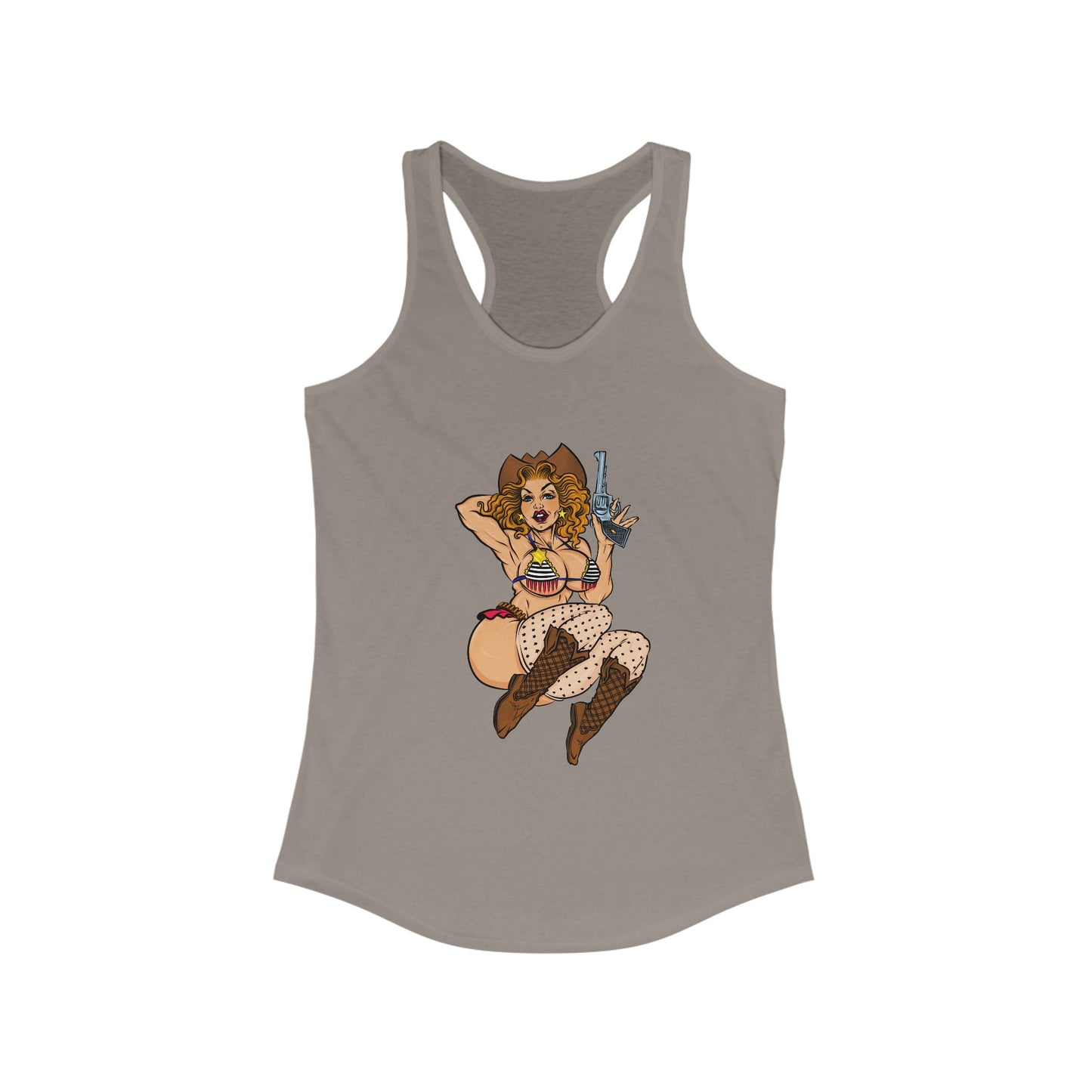 Ill! Artestry 6 Finger Suzy Women's Racerback Tank Top