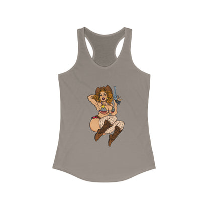 Ill! Artestry 6 Finger Suzy Women's Racerback Tank Top