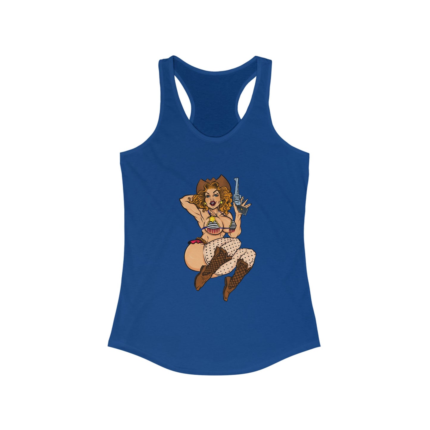 Ill! Artestry 6 Finger Suzy Women's Racerback Tank Top