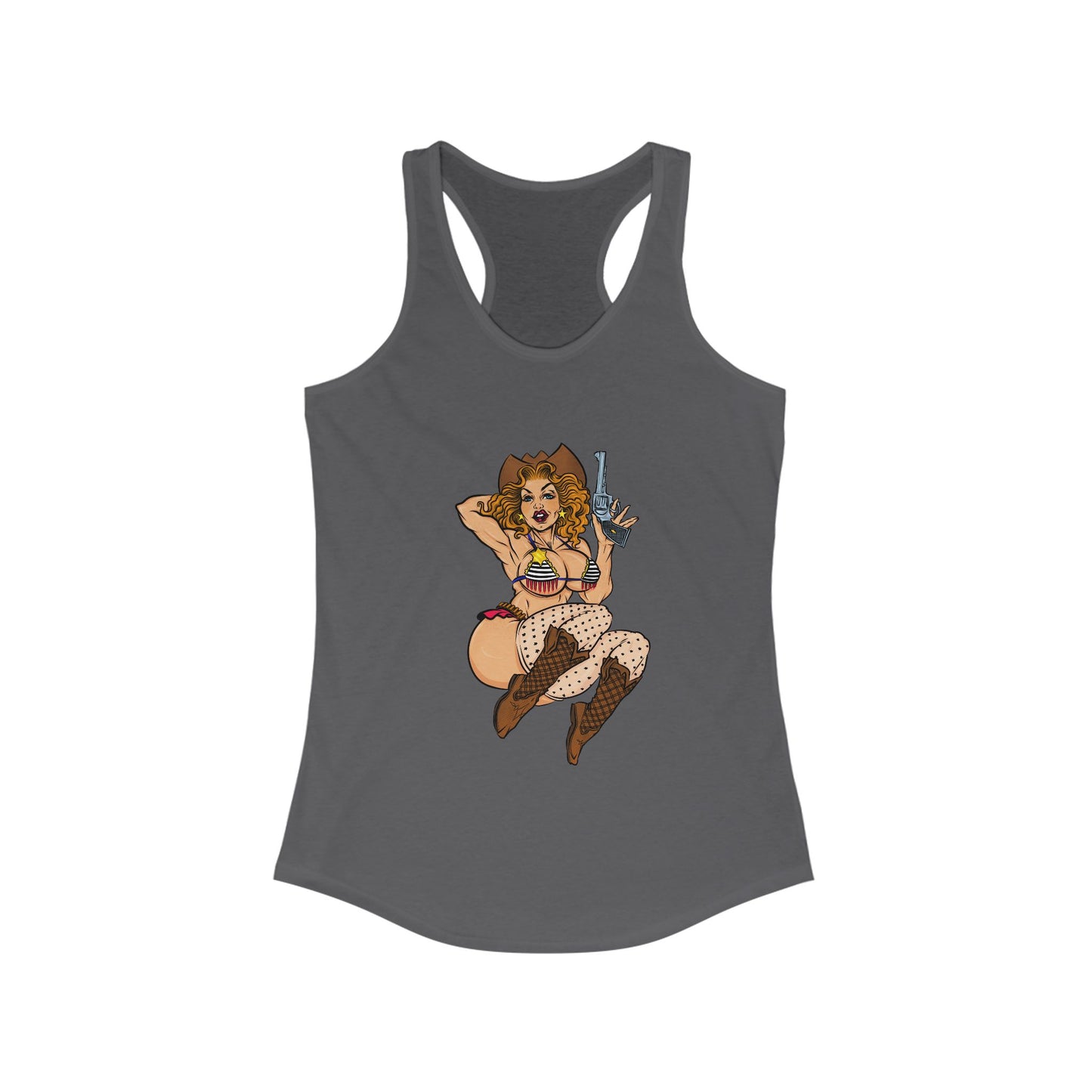 Ill! Artestry 6 Finger Suzy Women's Racerback Tank Top