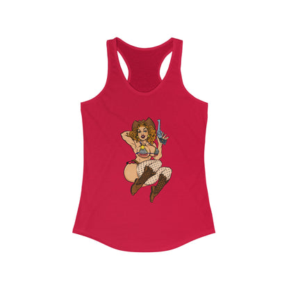 Ill! Artestry 6 Finger Suzy Women's Racerback Tank Top