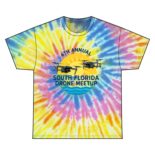 6th Annual South Florida Drone Meetup Tie Dye Tee