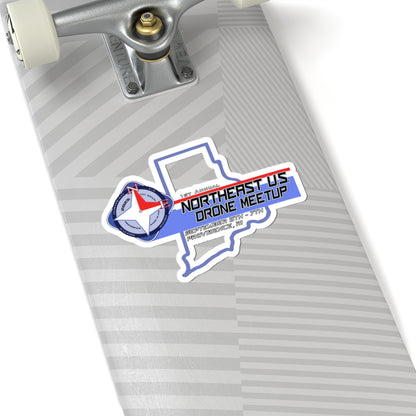 Inaugural Northeast Drone Meetup Kiss-Cut Stickers