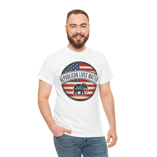Republican Lives Matter Unisex Heavy Cotton Tee