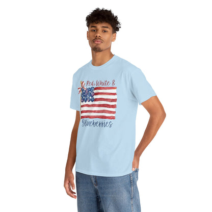Red, White & Blueberries Tee