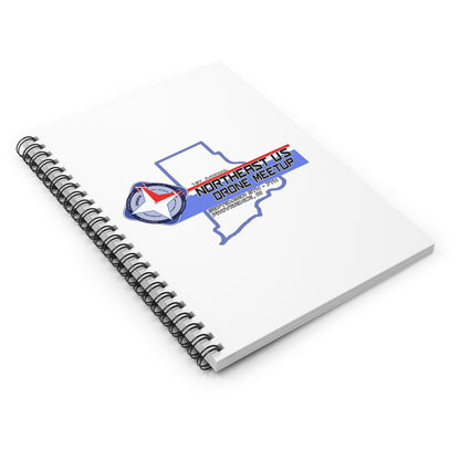 Inaugural Northeast Drone Meetup Spiral Notebook - Perfect for Flight Logs