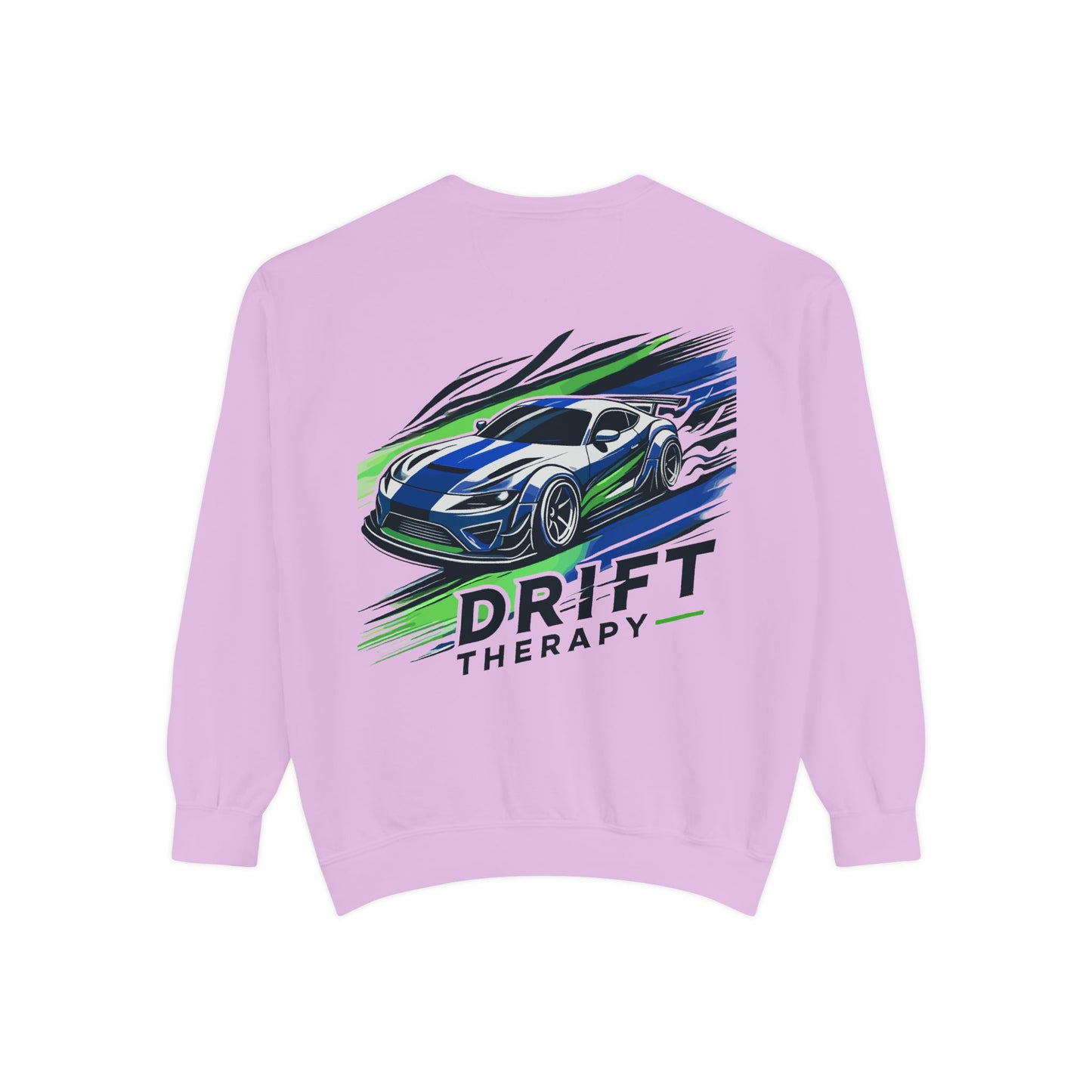 Unisex Sweatshirt - Control the Chaos, Drift Therapy, Casual Wear, Gift for Car Lovers, Everyday Comfort, Streetwear Style