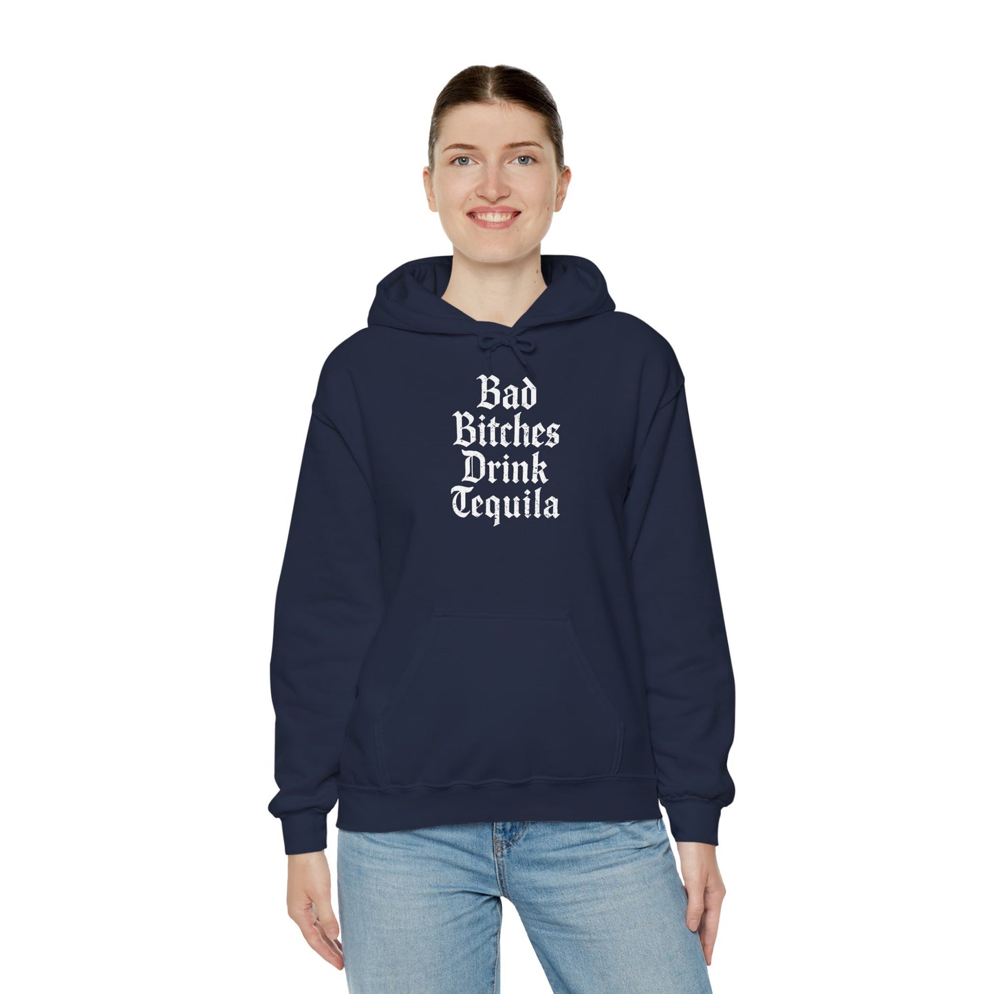 Bad Bitches Drink Tequila Hoodie for Fun Nights Out