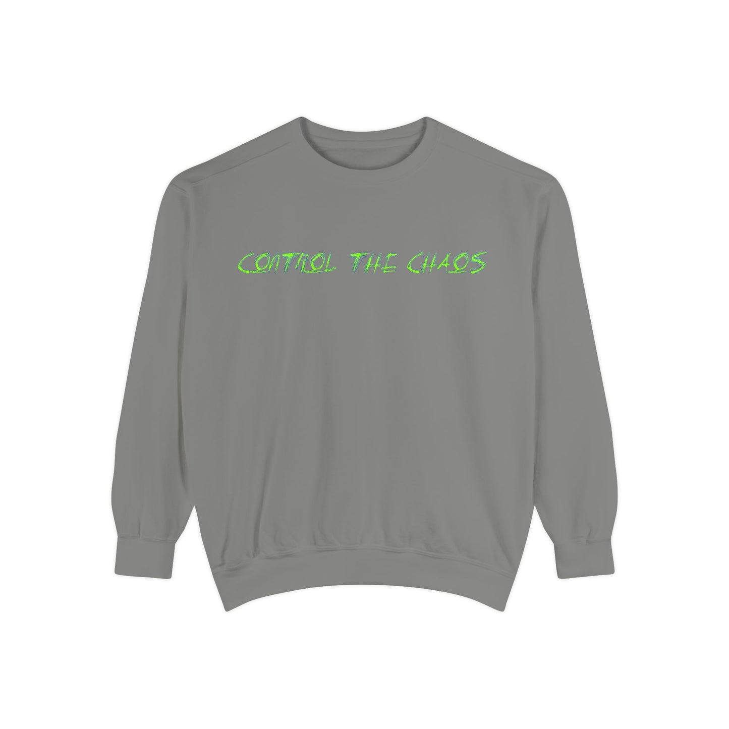Unisex Sweatshirt - Control the Chaos, Drift Therapy, Casual Wear, Gift for Car Lovers, Everyday Comfort, Streetwear Style
