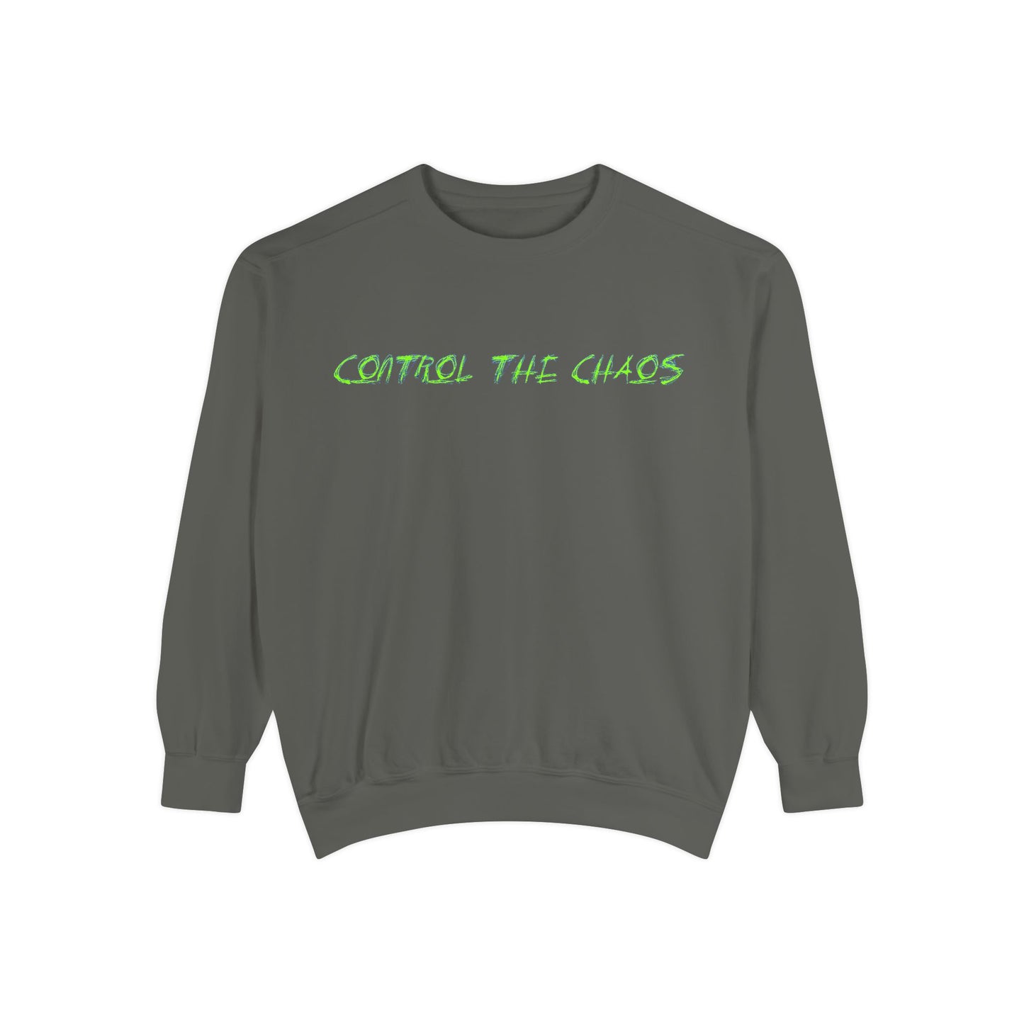 Unisex Sweatshirt - Control the Chaos, Drift Therapy, Casual Wear, Gift for Car Lovers, Everyday Comfort, Streetwear Style