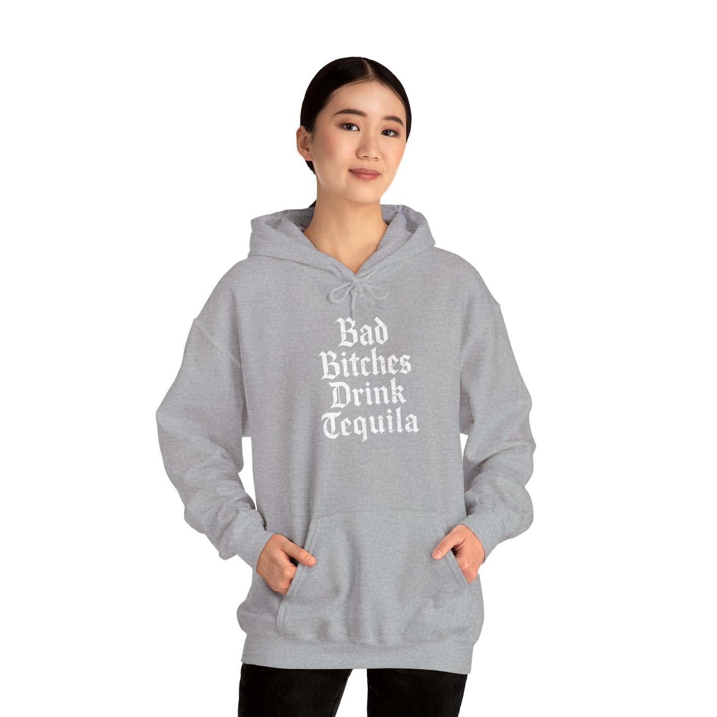 Bad Bitches Drink Tequila Hoodie for Fun Nights Out