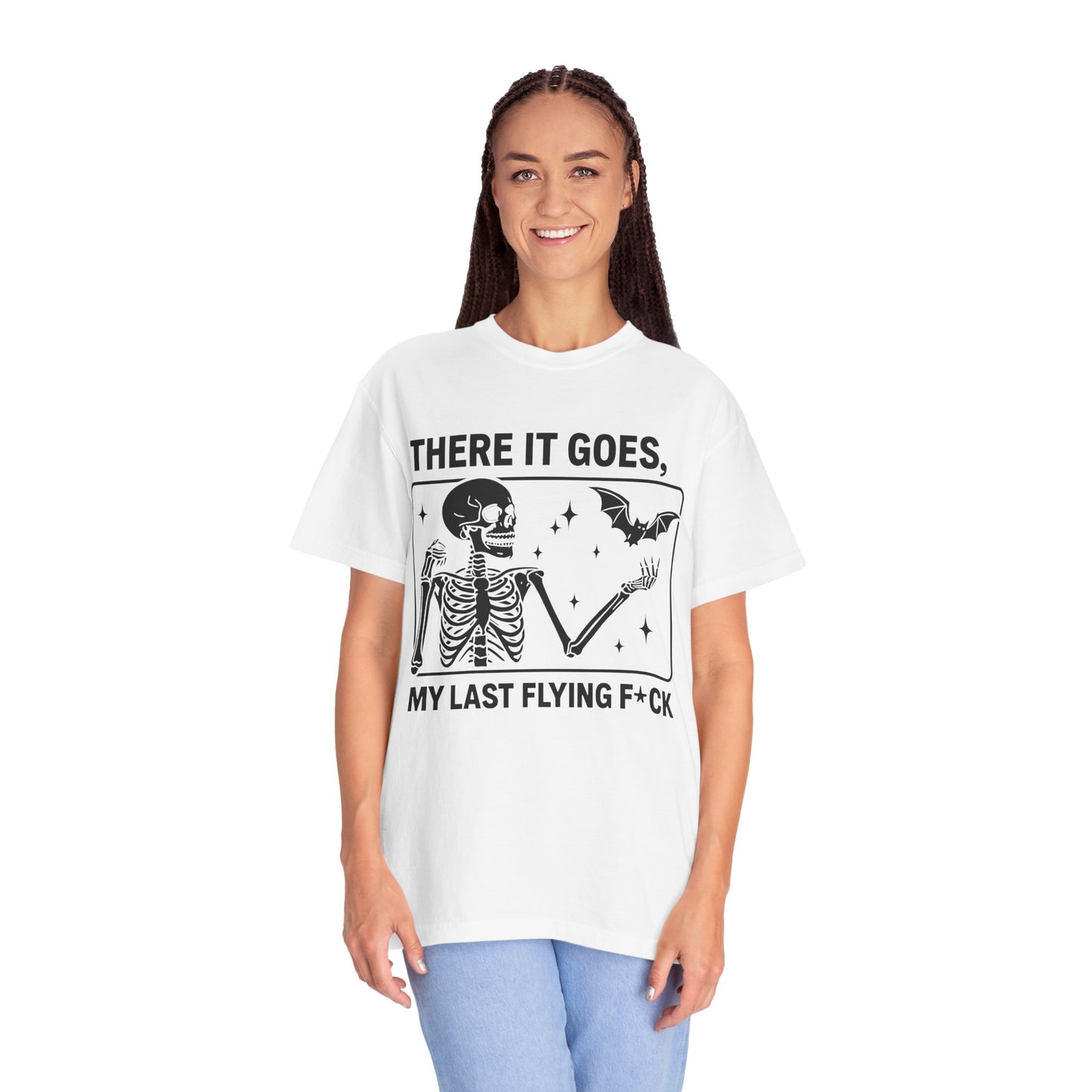 Playful Skeleton Graphic T-Shirt, Unisex Humor Tee, Halloween Shirt, Casual Wear, Gift for Friends