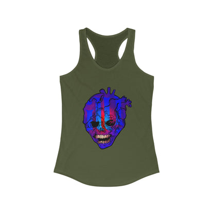 Ill! Artestry ill Hearted Women's Racerback Tank Top