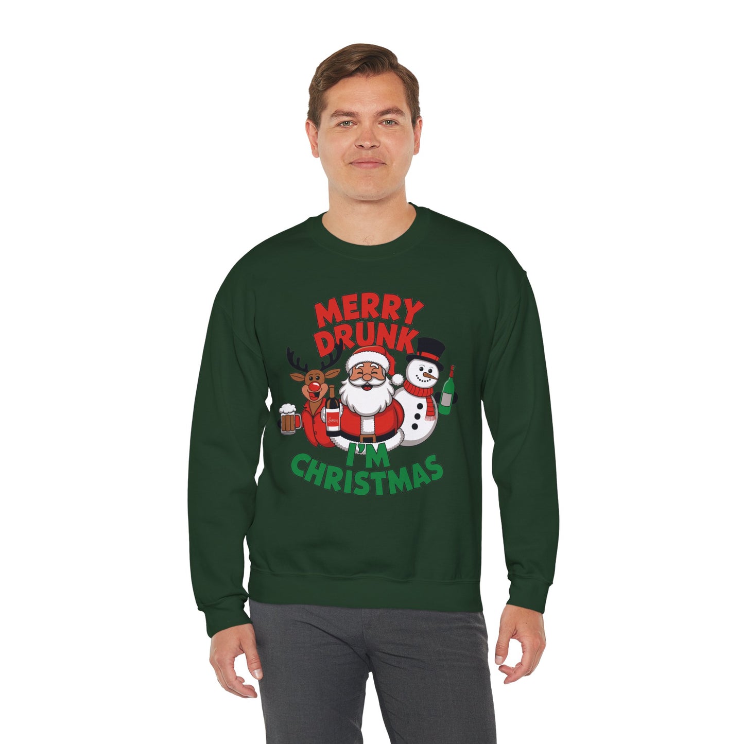 Merry Drunk Christmas Sweatshirt