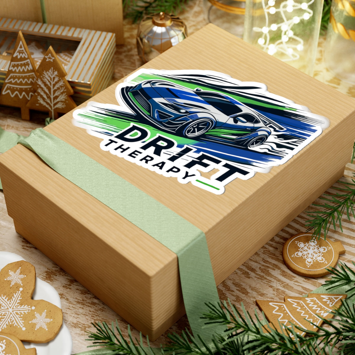 Drift Therapy Stickers - Perfect for Car Enthusiasts, Race Fans, Bumper Decor, Laptop or Water Bottle, Gift for Motorsports Lovers