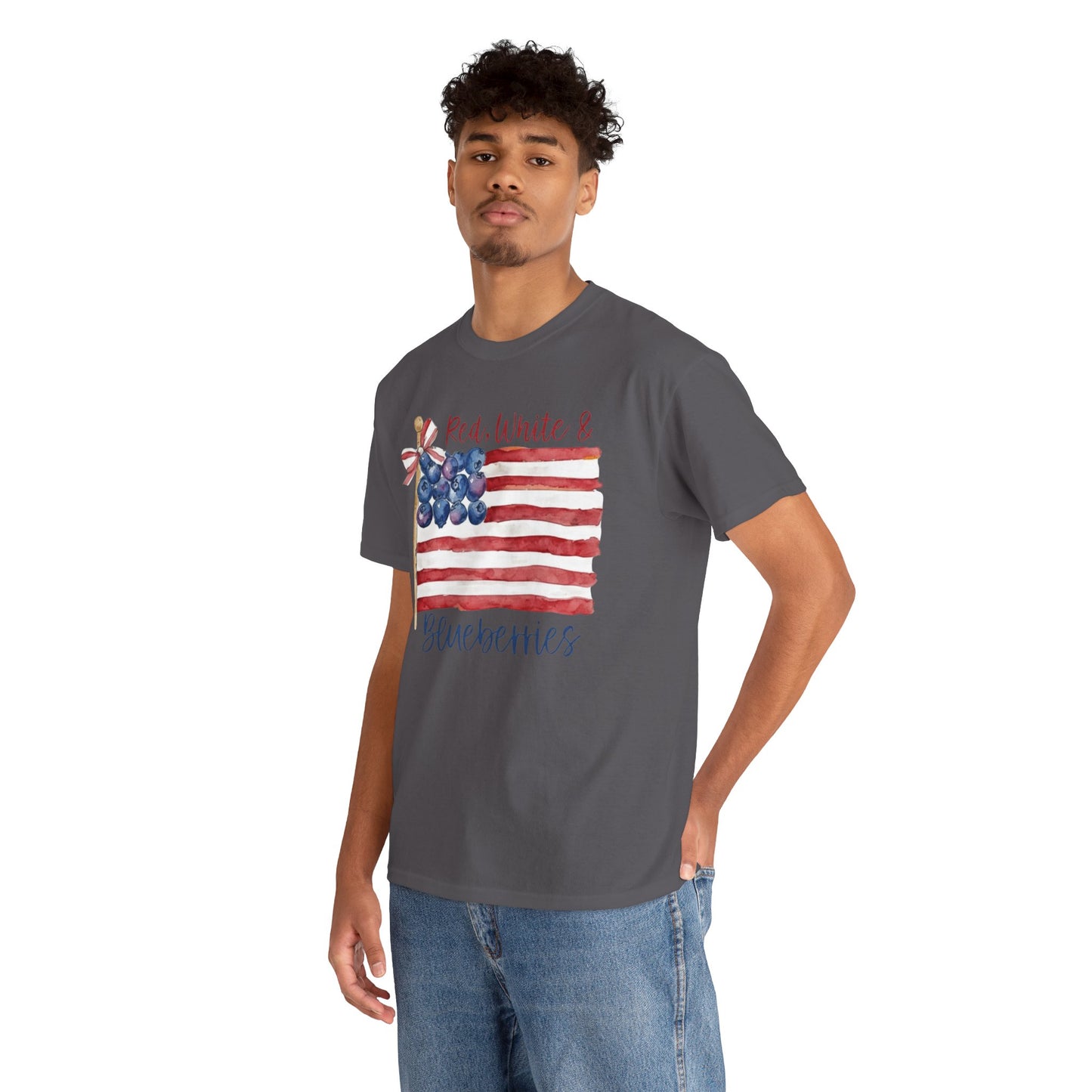 Red, White & Blueberries Tee