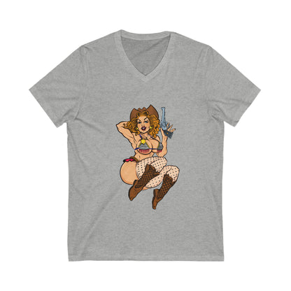 Ill! Artestry 6 Finger Suzy V-Neck Tee
