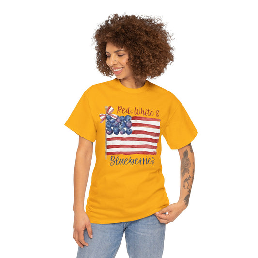 Red, White & Blueberries Tee