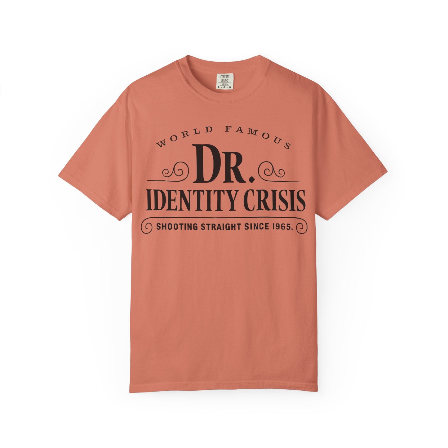 Unisex Identity Crisis T-shirt Dr. McGillicuddy's Edition