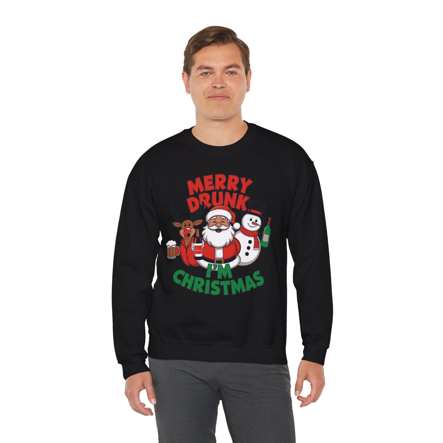 Merry Drunk Christmas Sweatshirt