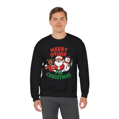 Merry Drunk Christmas Sweatshirt