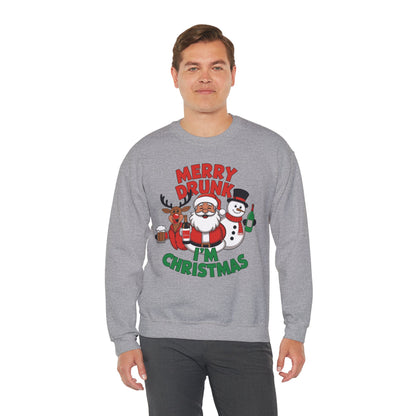Merry Drunk Christmas Sweatshirt
