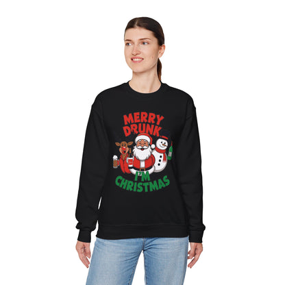 Merry Drunk Christmas Sweatshirt