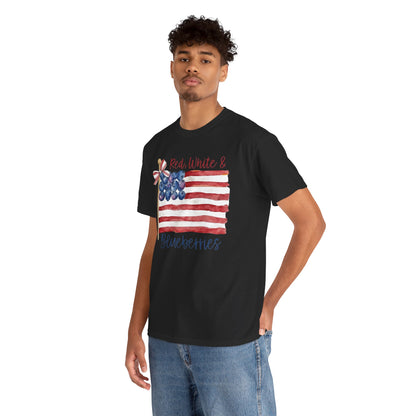 Red, White & Blueberries Tee