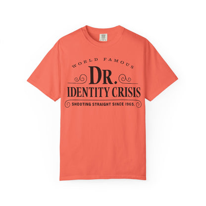 Unisex Identity Crisis T-shirt Dr. McGillicuddy's Edition