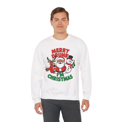 Merry Drunk Christmas Sweatshirt
