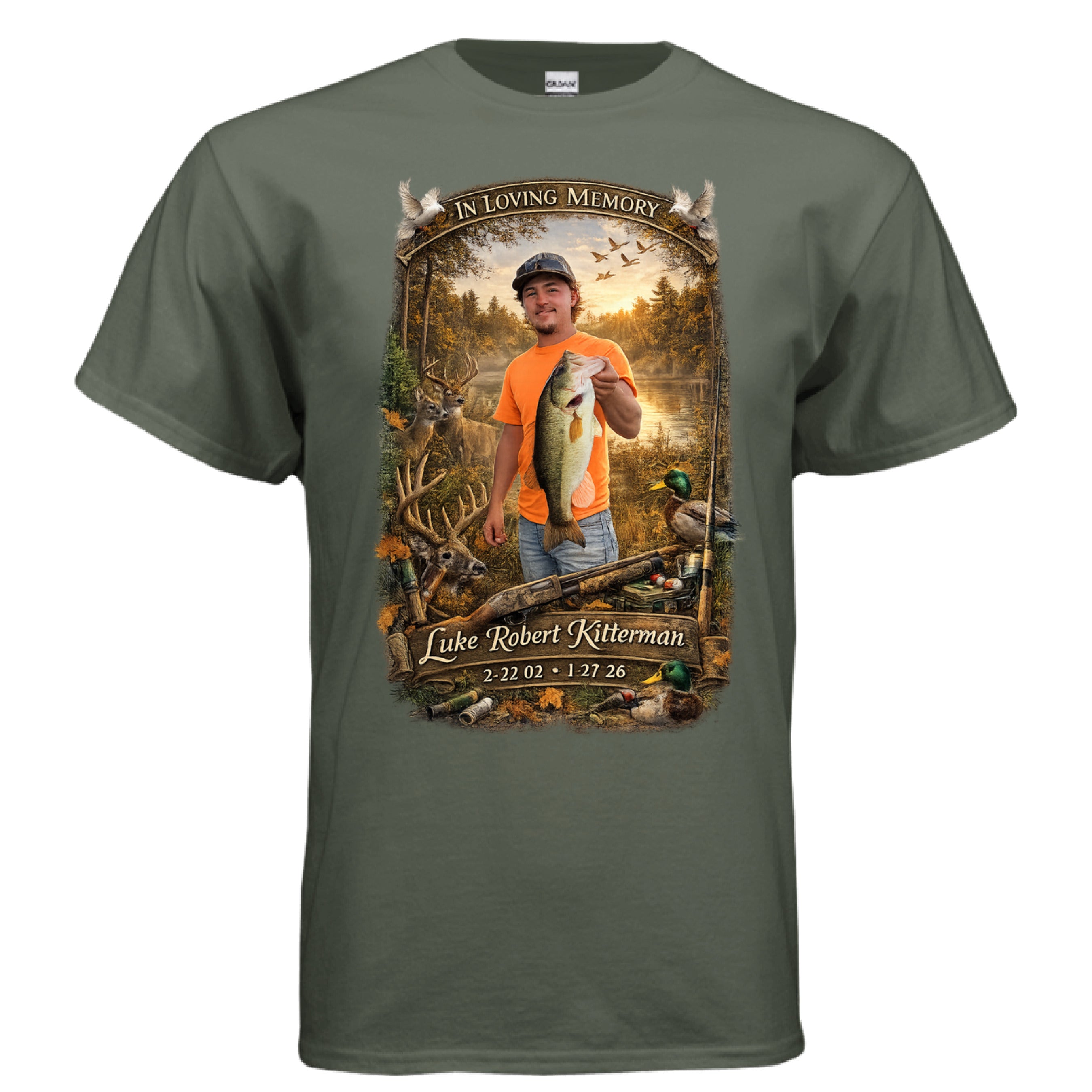 MILITARY GREEN - FRONT