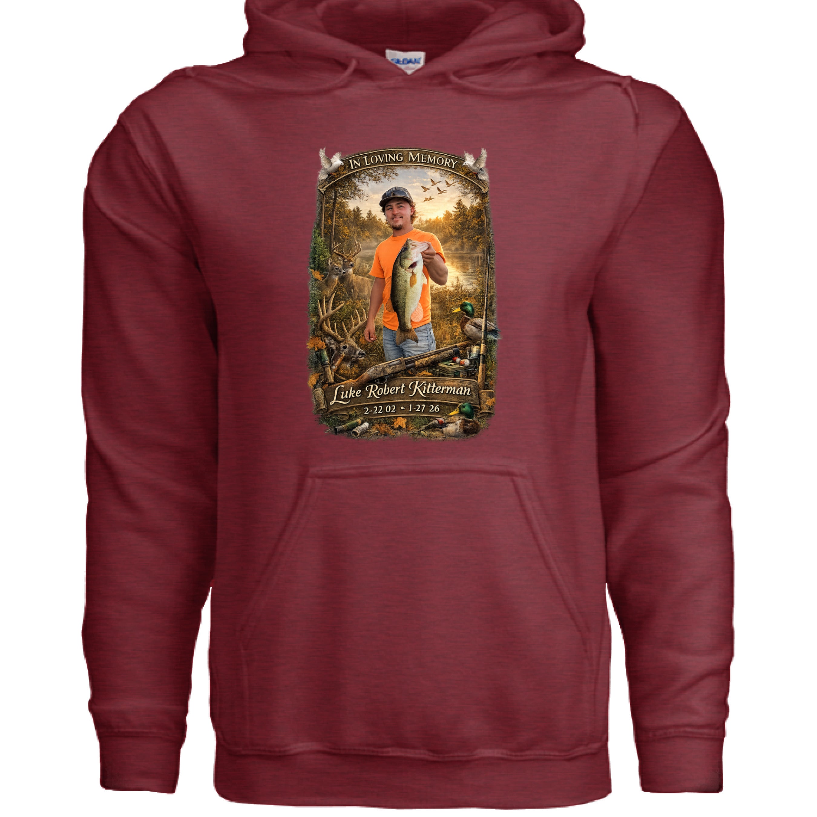 ANTIQUE CHERRY RED - FRONT