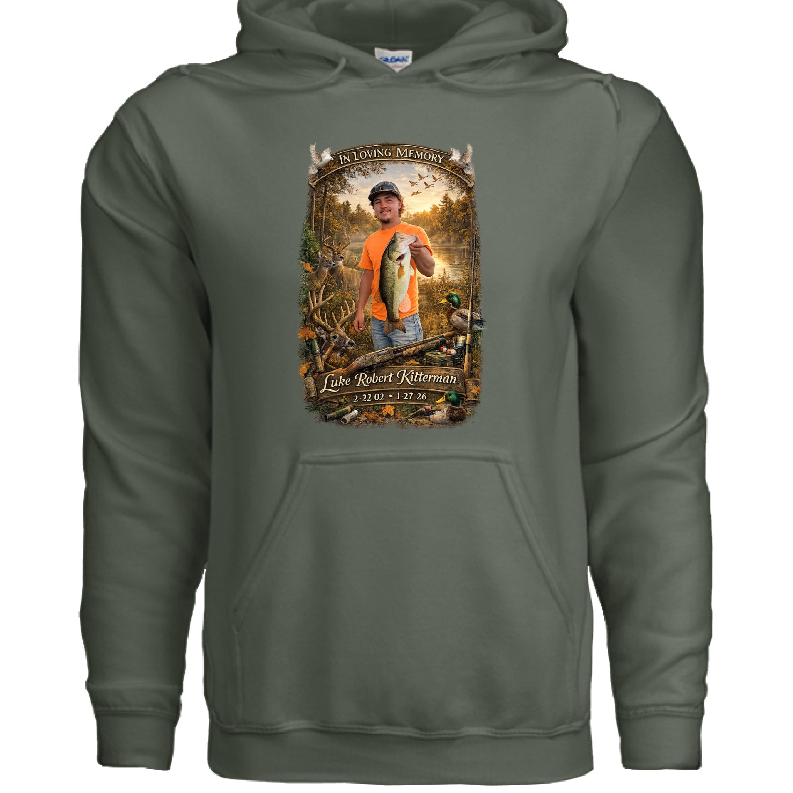 MILITARY GREEN - FRONT