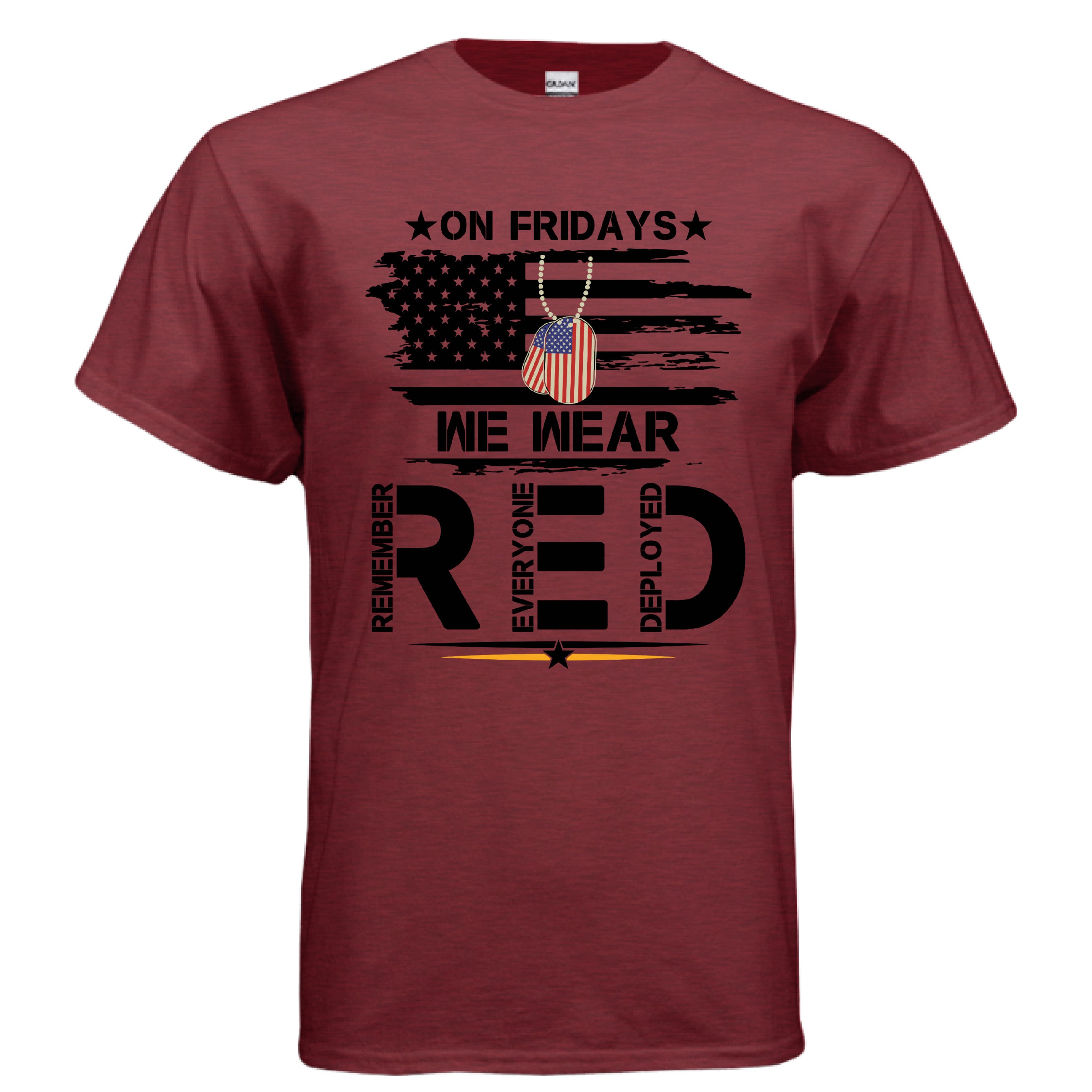 ANTIQUE CHERRY RED - FRONT