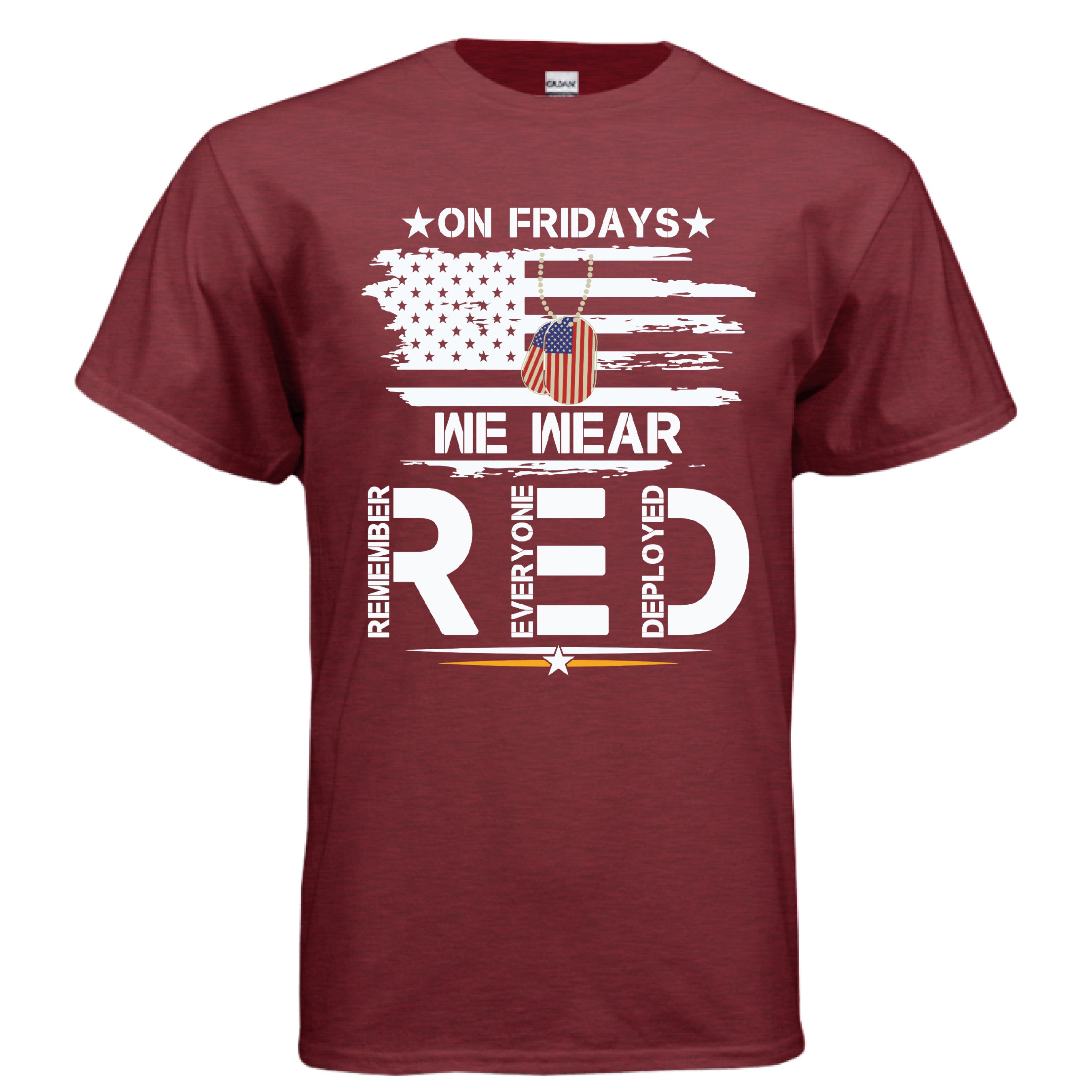 ANTIQUE CHERRY RED - FRONT