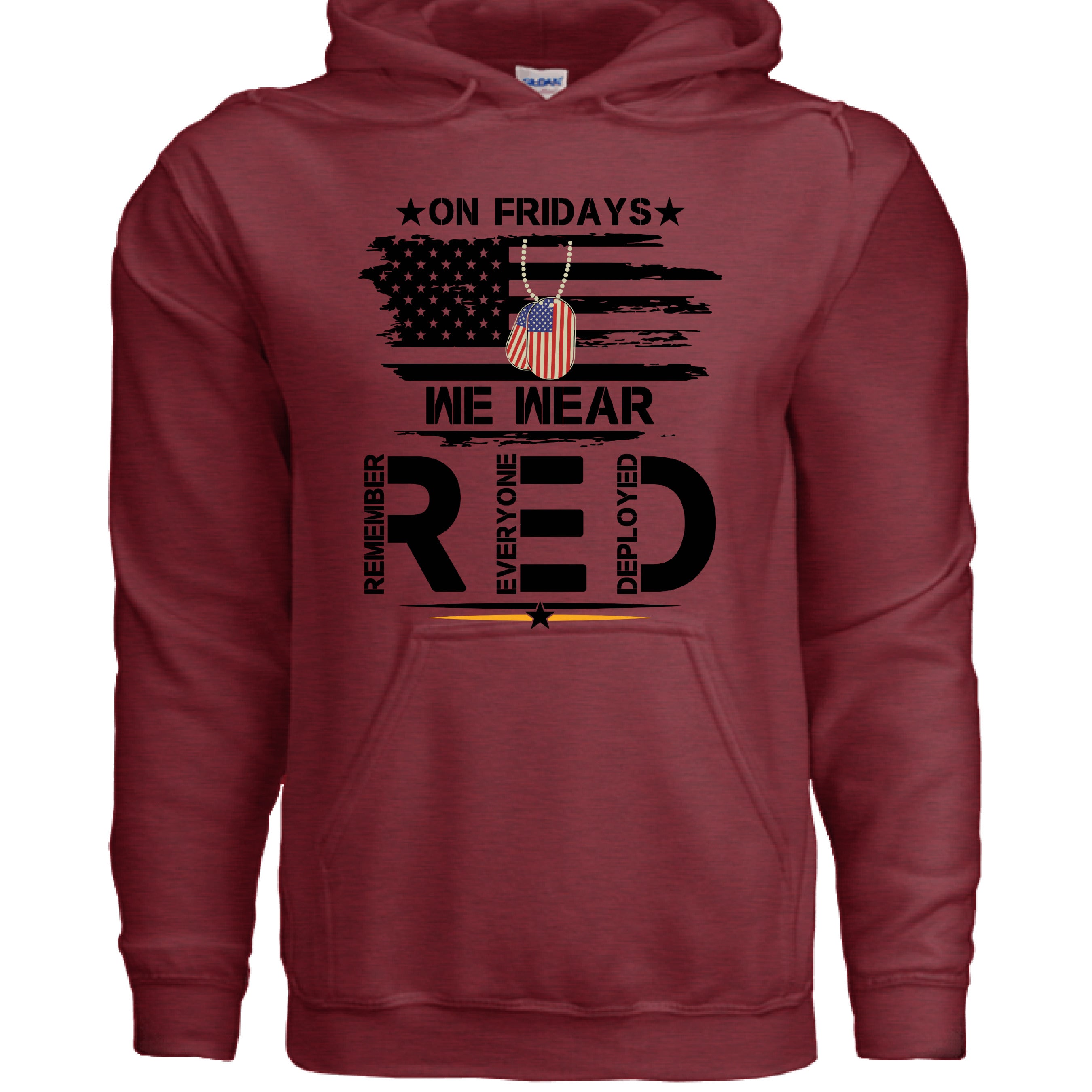 ANTIQUE CHERRY RED - FRONT