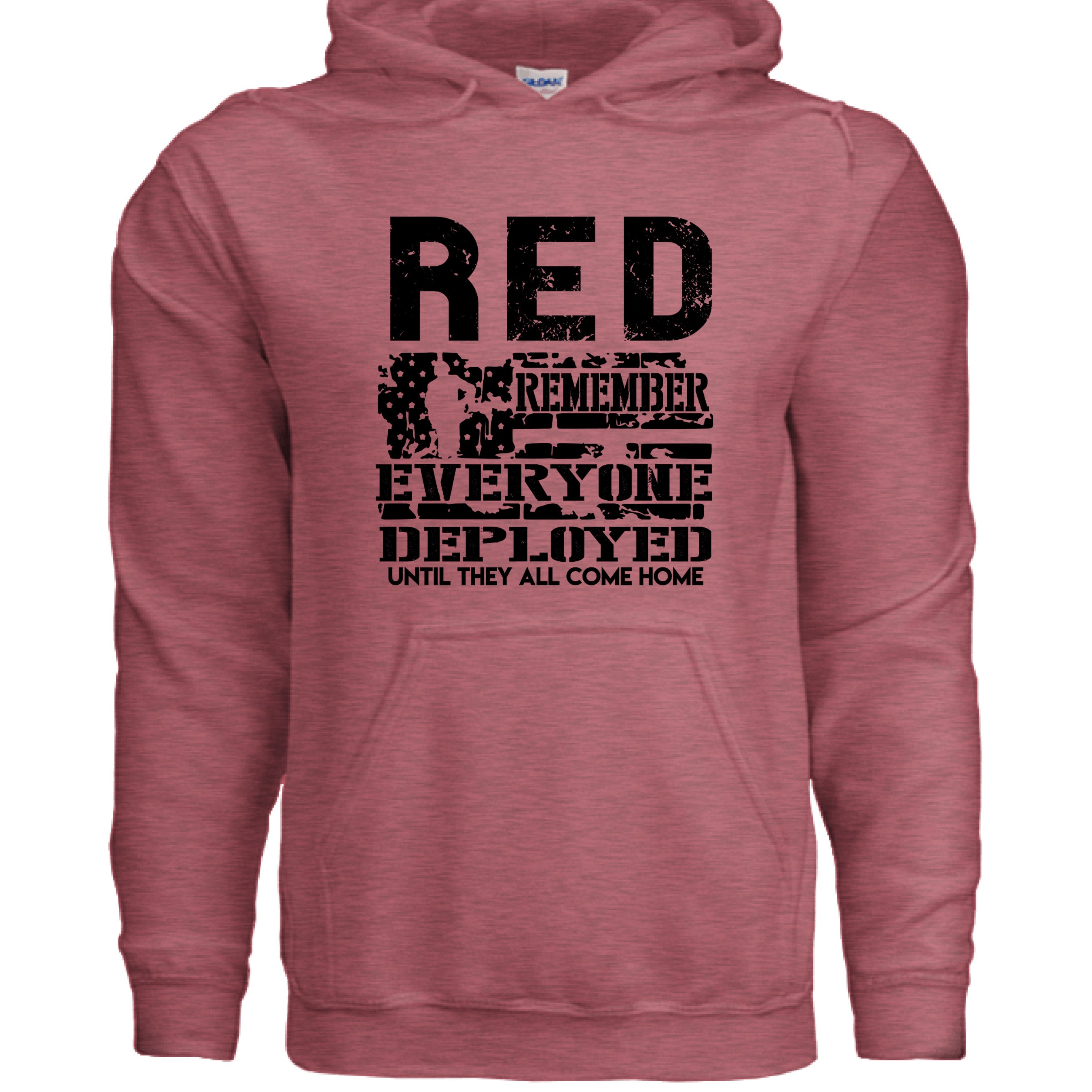 Heather Sport Scarlet Red - FRONT