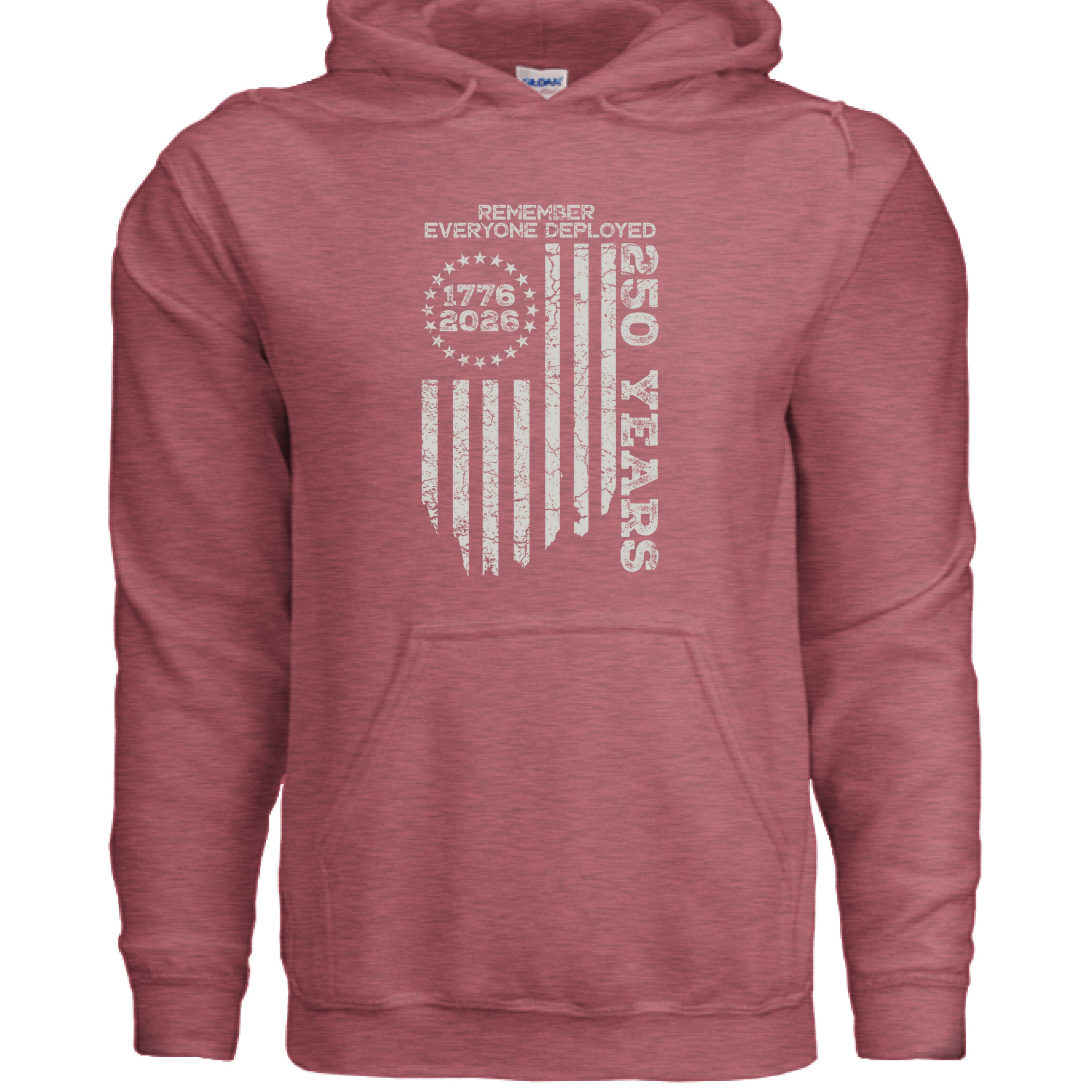 Heather Sport Scarlet Red - FRONT