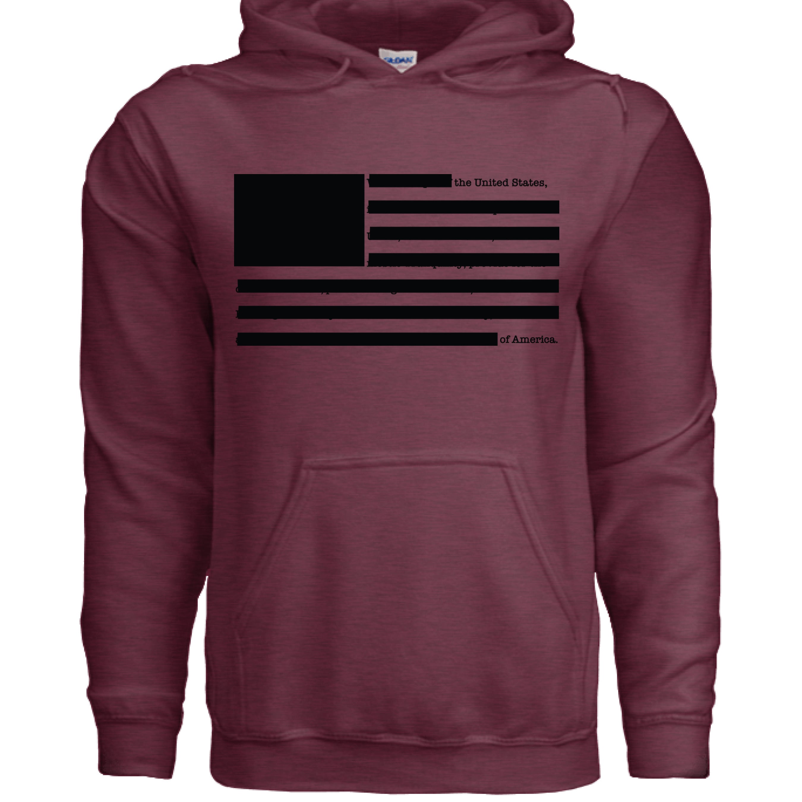 Heather Sport Dark Maroon - FRONT