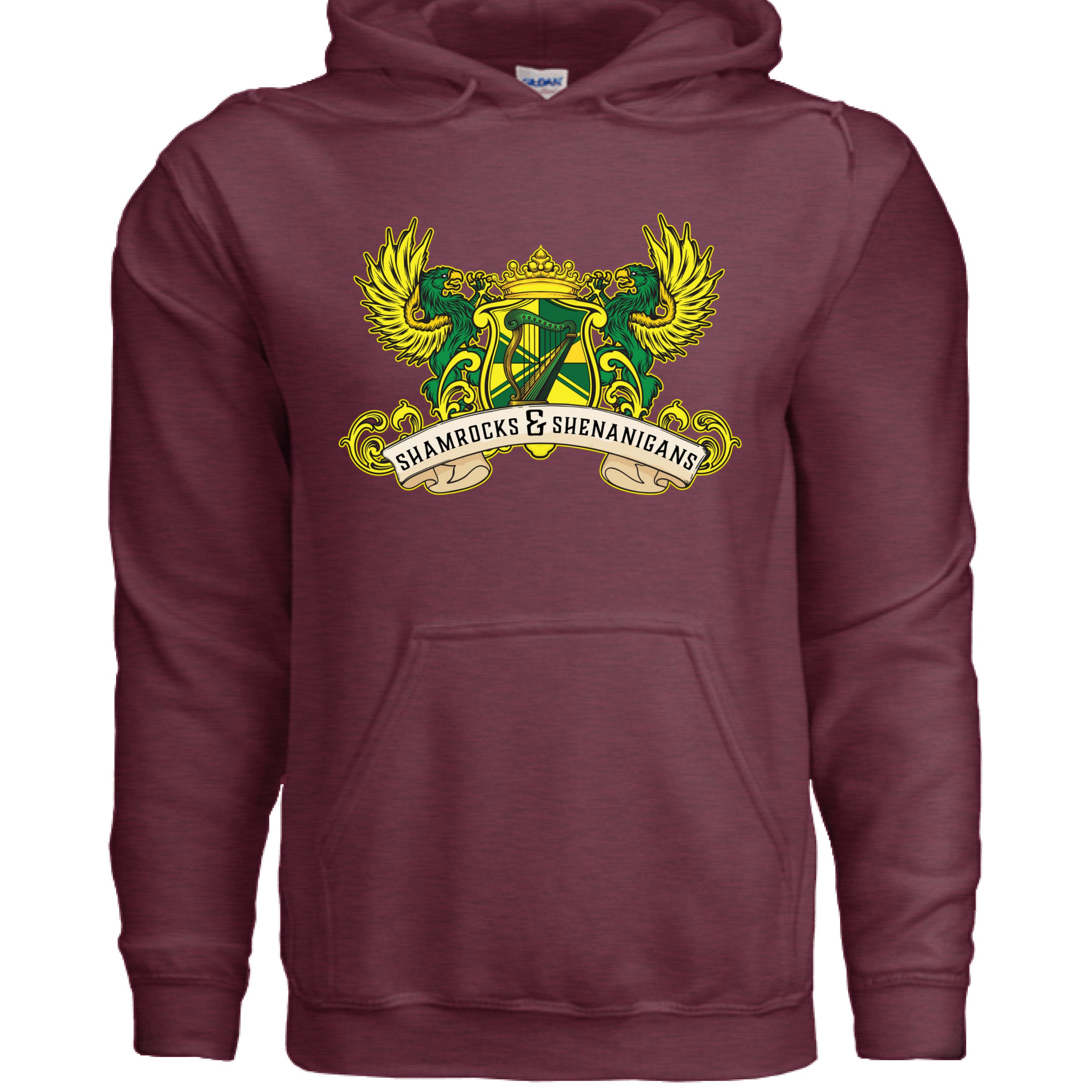 Heather Sport Dark Maroon - FRONT