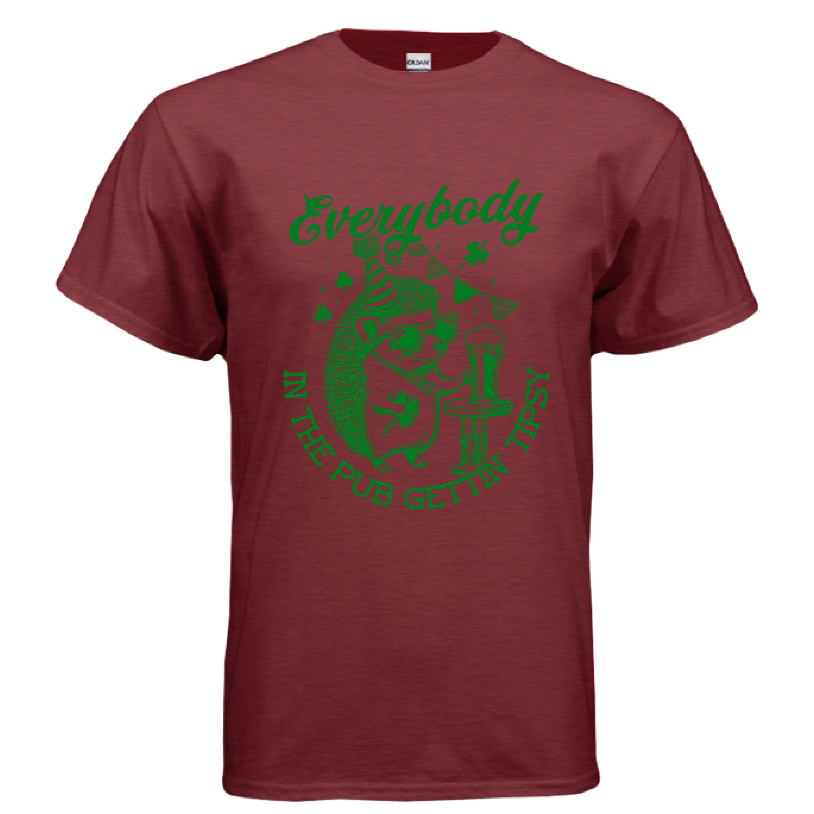 ANTIQUE CHERRY RED - FRONT