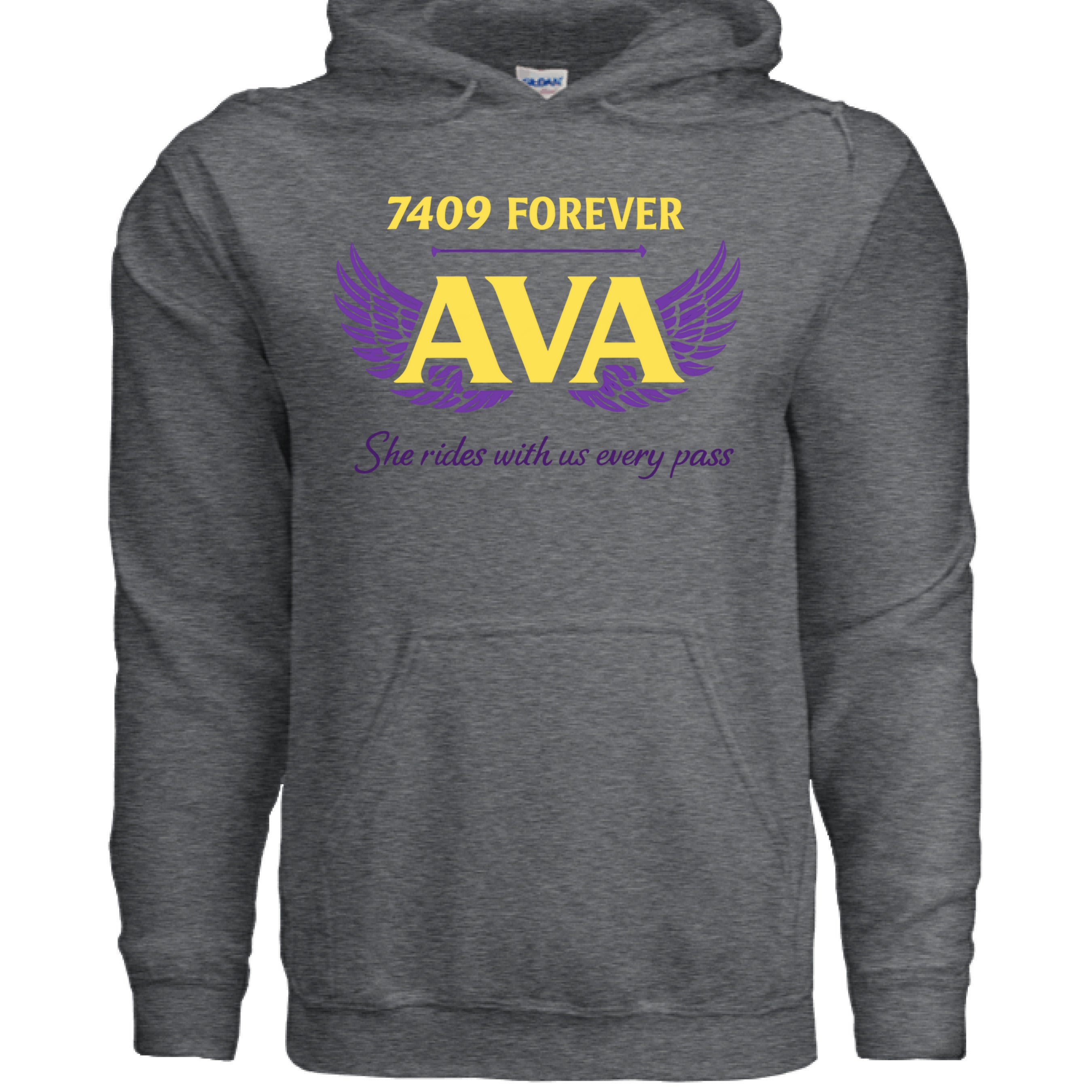 DARK HEATHER - FRONT
