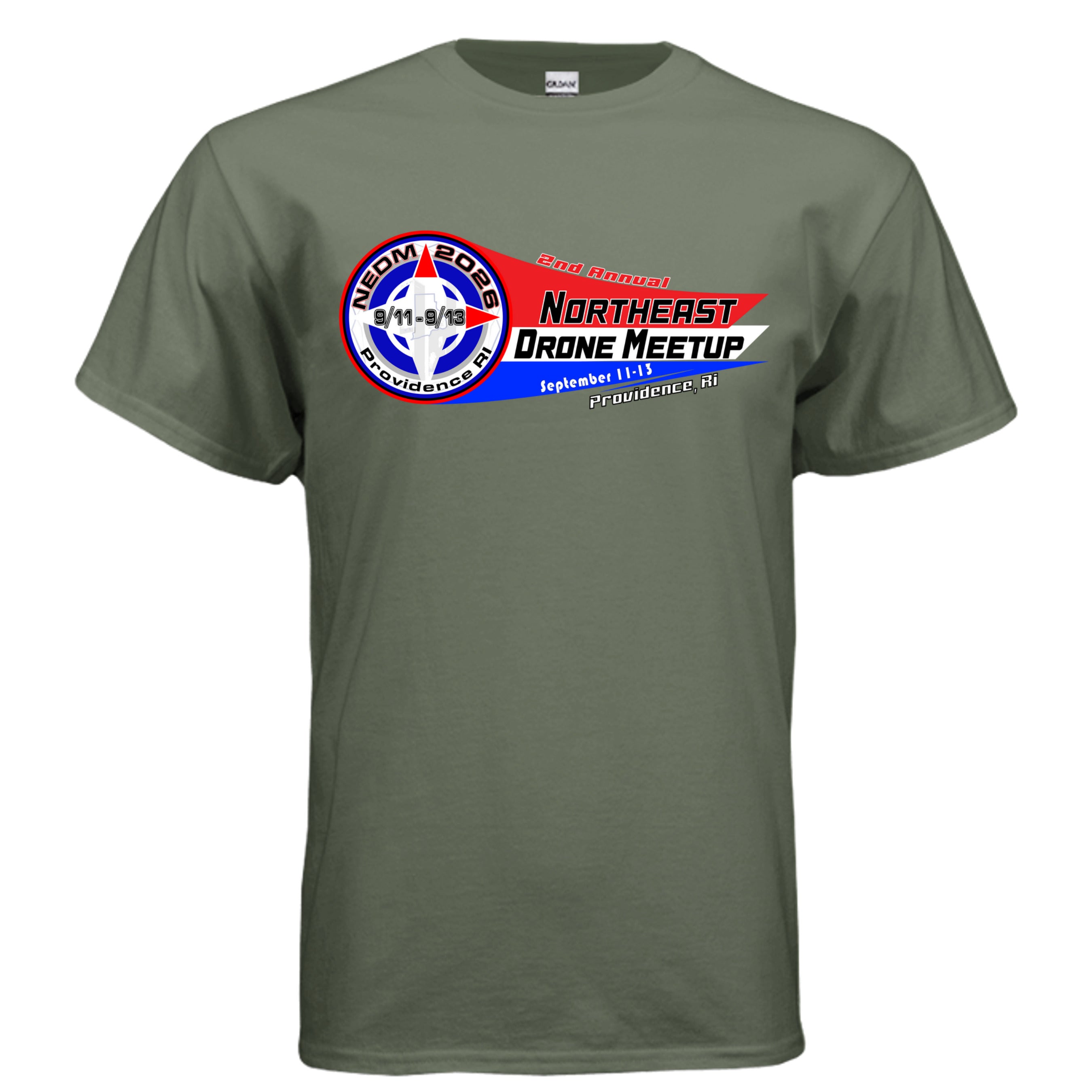 MILITARY GREEN - G200 - FRONT