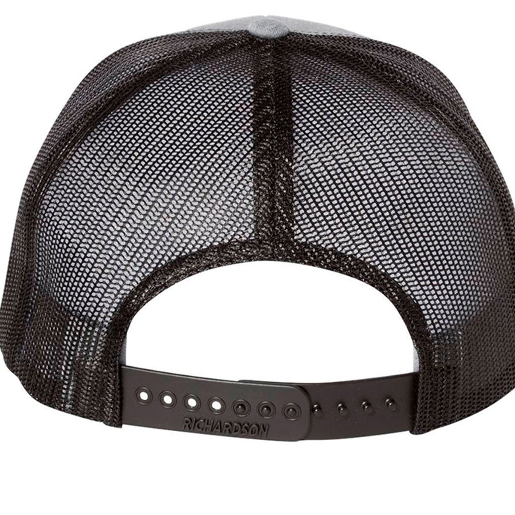 Heather Grey/ Black - 112FP - BACK