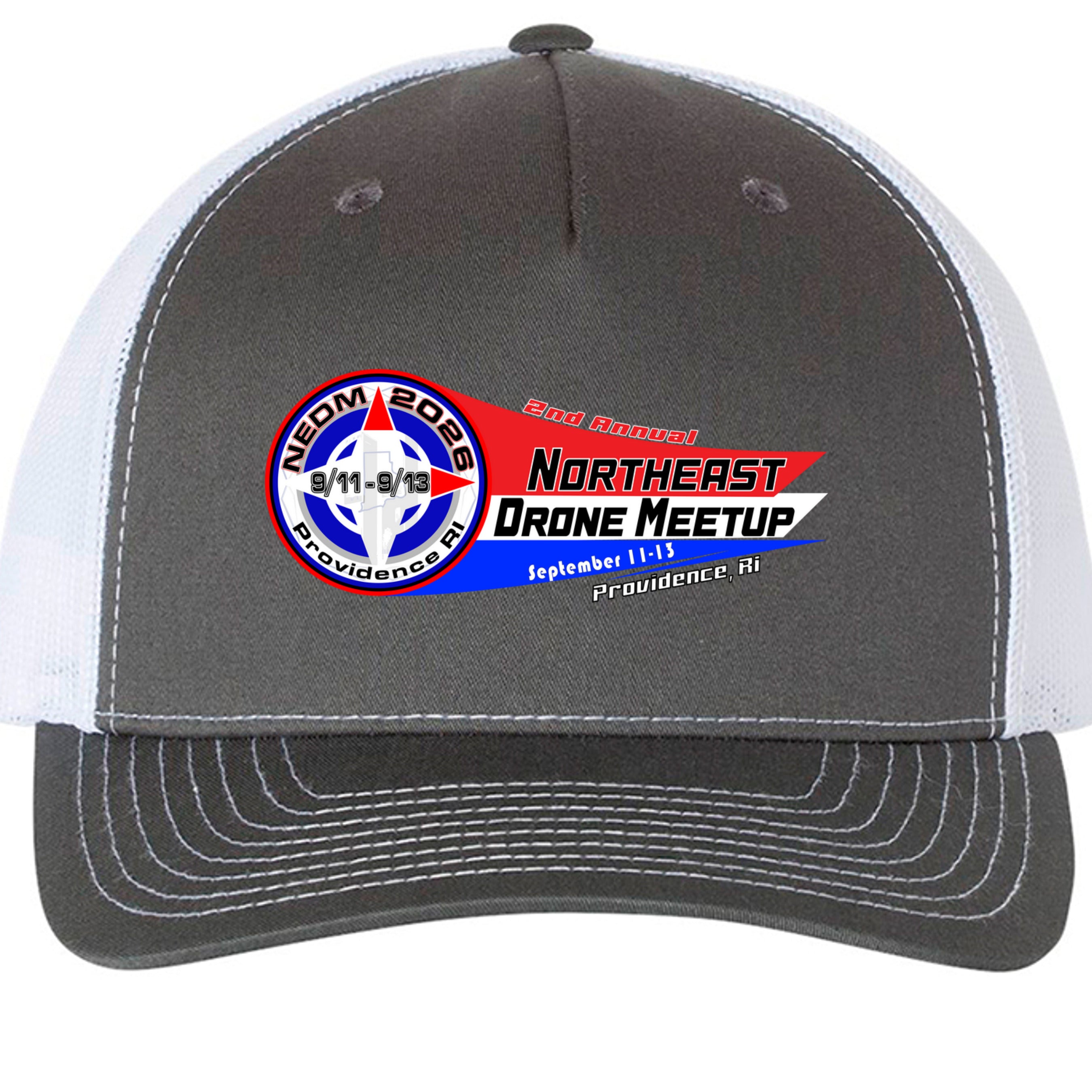 Charcoal/ White - 112FP - FRONT